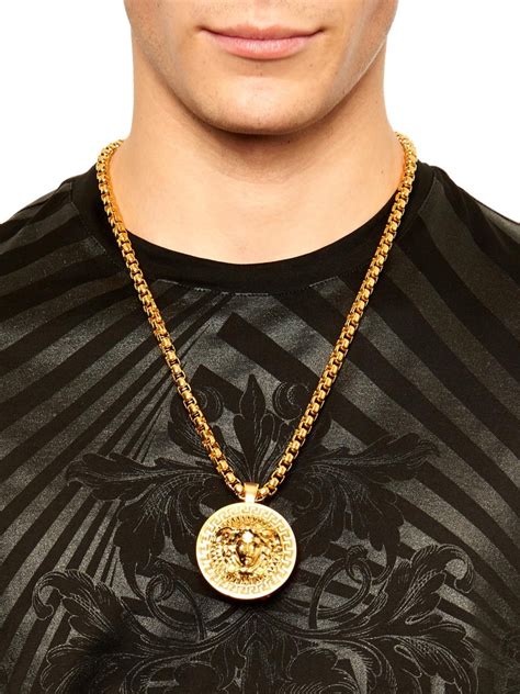 versace men's chain